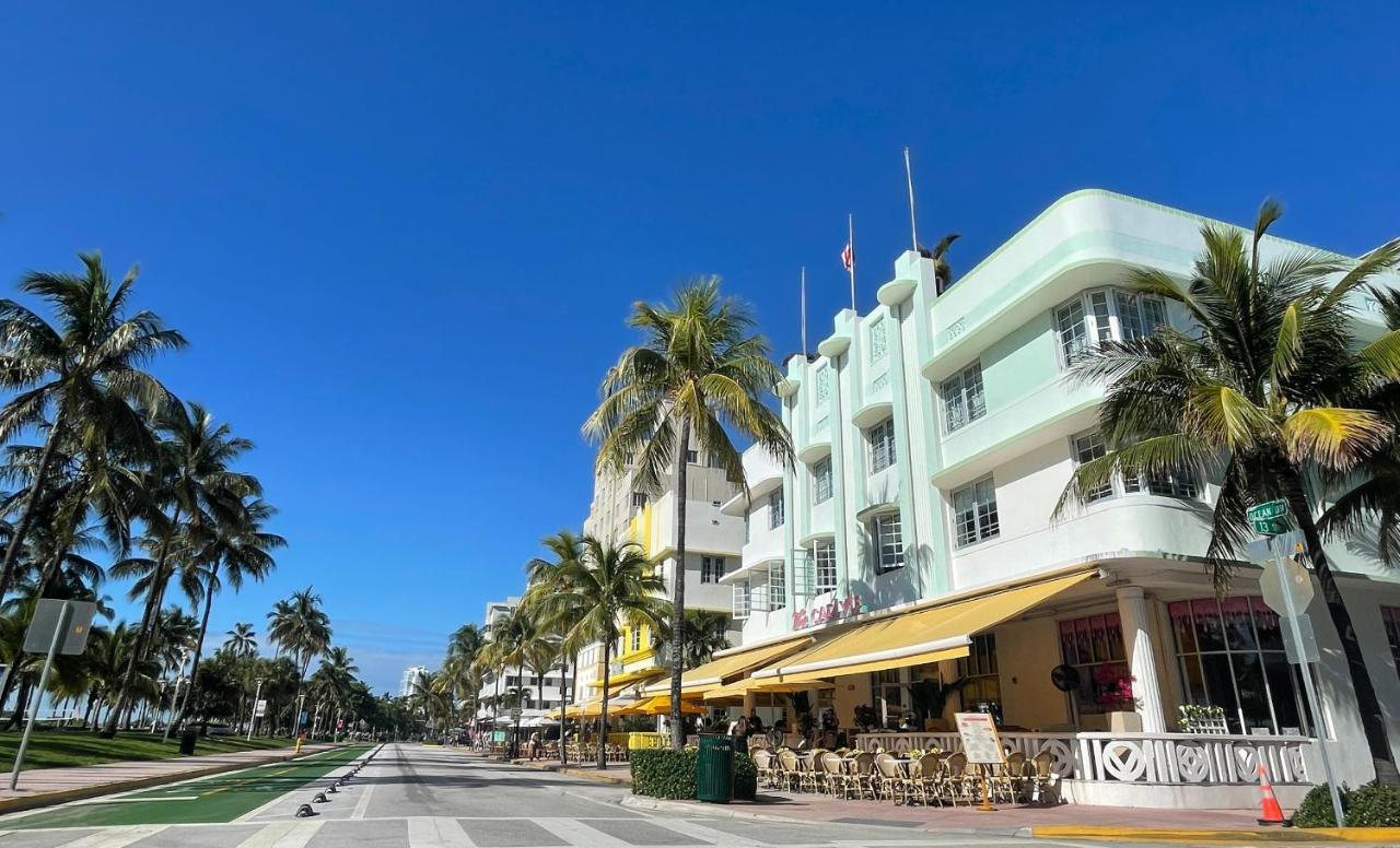 Beachfront Apt In Carlyle Hotel On Ocean Drive Miami Beach Extérieur photo